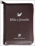 BIBLIA DE JERUSALEN MANUAL. MODELO 3. FUNDA CON CREMALLERA