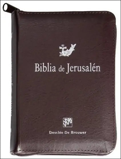 BIBLIA DE JERUSALEN. BOLSILLO CON CREMALLERA.
