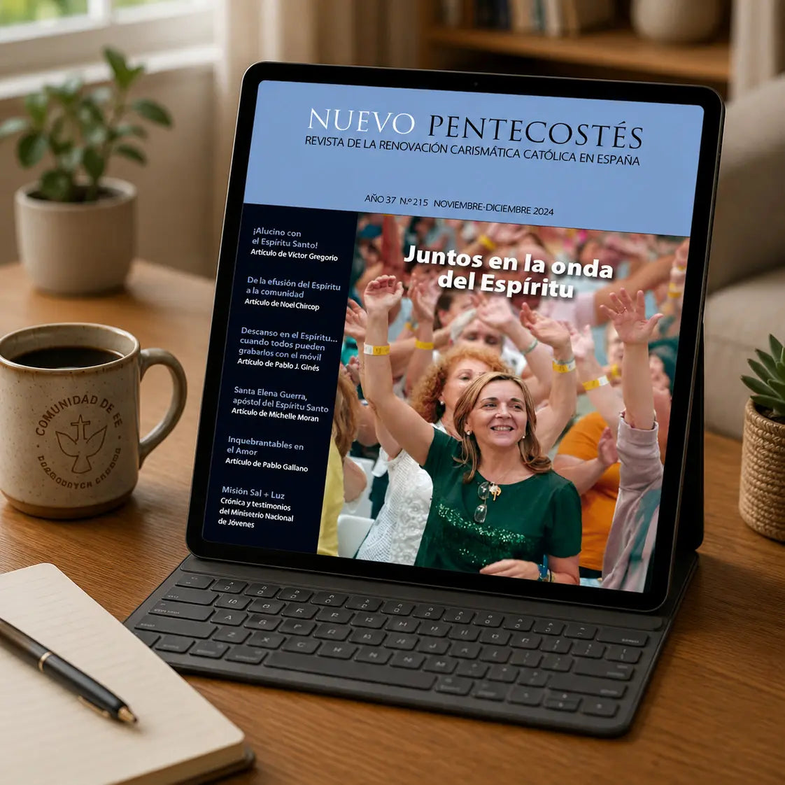 Suscripción a la Revista Nuevo Pentecostés